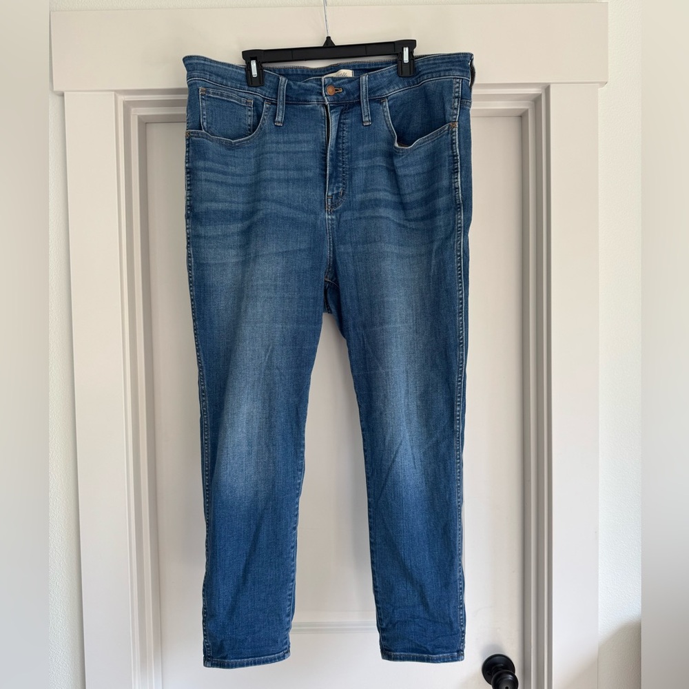Madewell plus size 10” high road tripper skinny Jeans